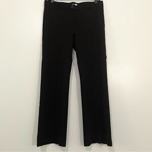 Betabrand Black Ponte Knit Boot Leg Dress Pant Yoga Pants Size L